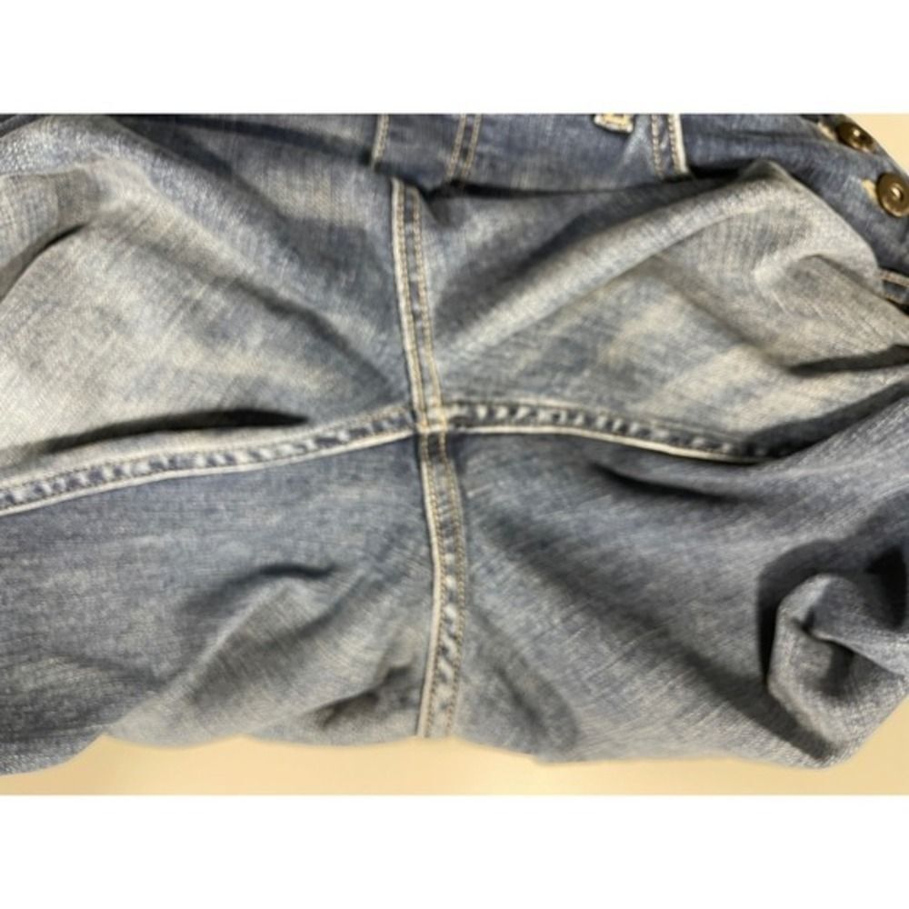 Carve Designs Denim Overalls W/ 8 Blue Organic Cotton Raw Hem LN/NWOT - Picture 16 of 16